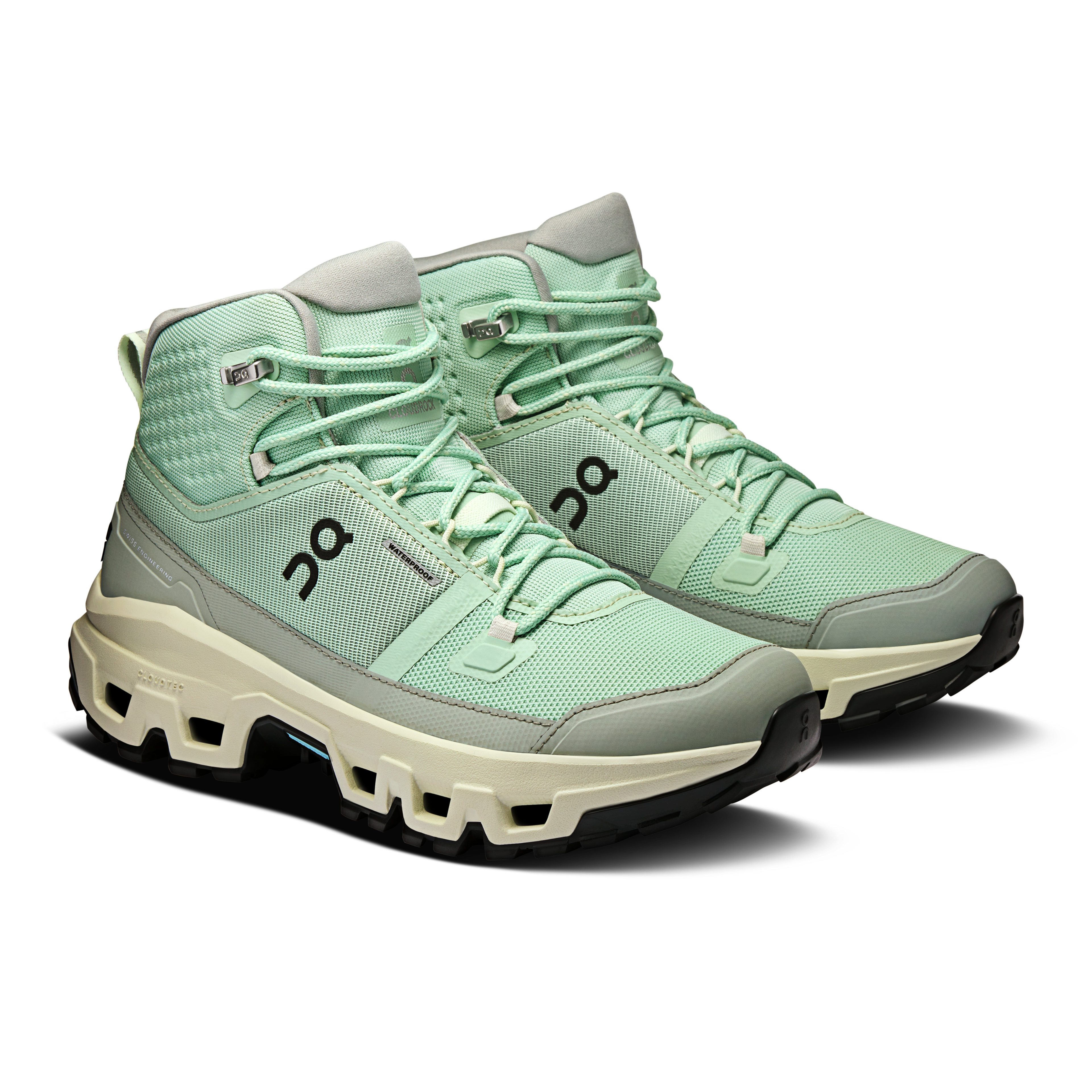 ON Cloudrock Mid WP - Mineral | Aloe