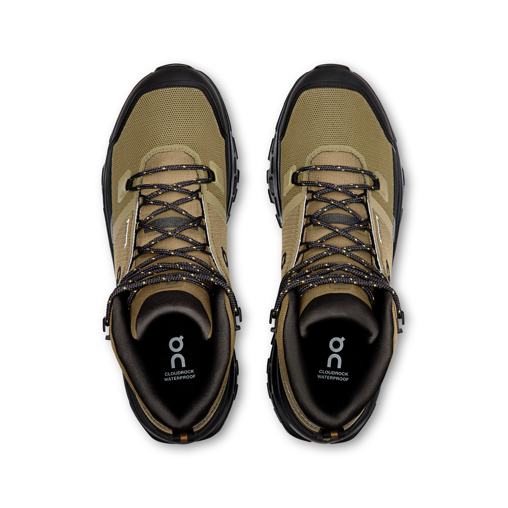 ON Cloudrock Mid WP - Hunter | Black